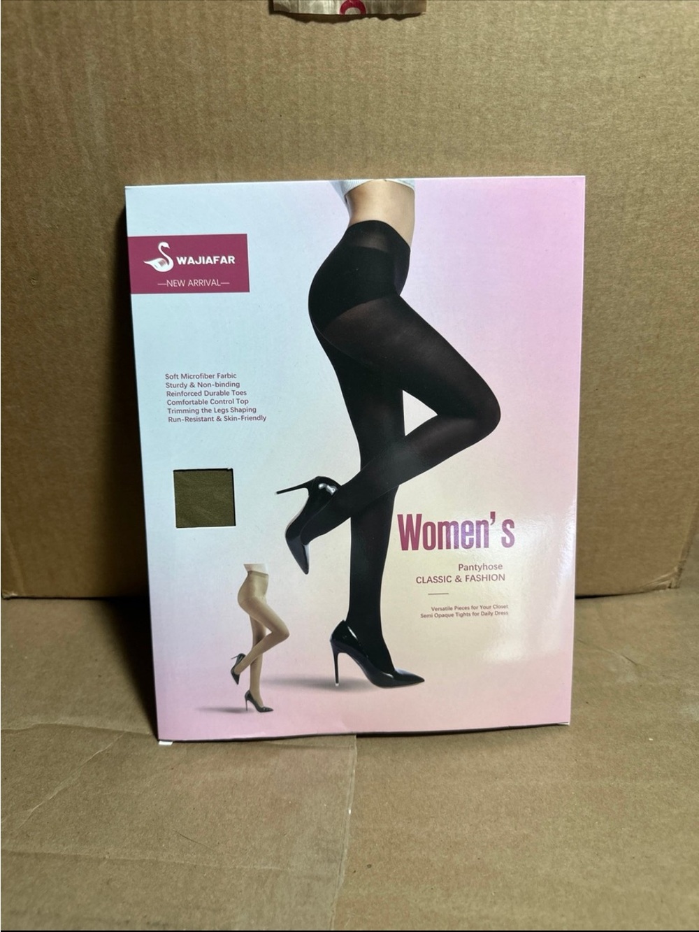 Women's Black Sheer Pantyhose